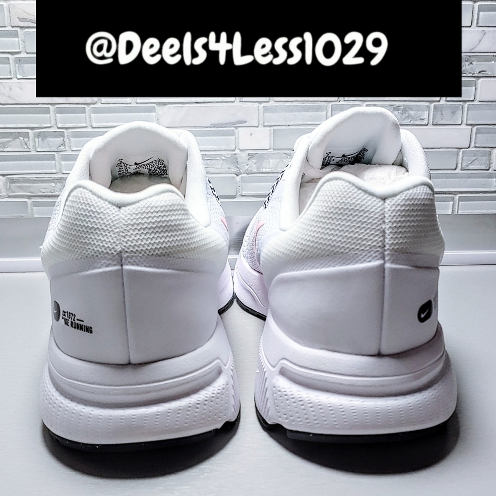 Nike Zoom Span 3 Running Womens Size 9 White Iris Blue Pink - Picture 4 of 6